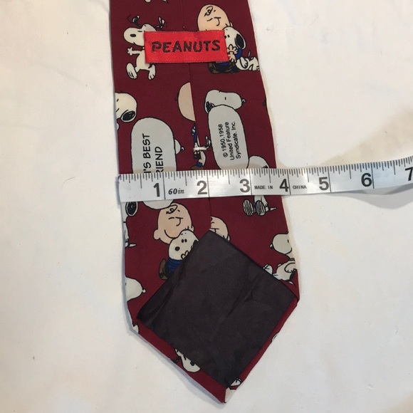 Peanuts Other - Peanuts Tie Red Peanuts Other - Peanuts Tie Red